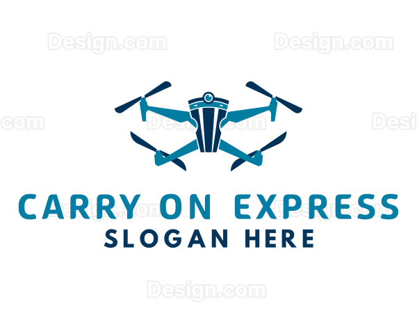 Drone Aerial Photography Logo