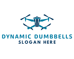 Drone Aerial Photography Logo