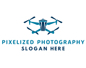 Drone Aerial Photography logo design