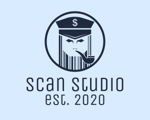 Blue Barcode Captain logo