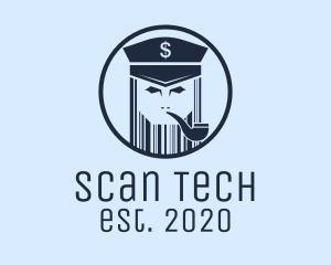 Blue Barcode Captain logo