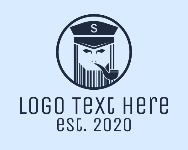 Blue Barcode Captain logo