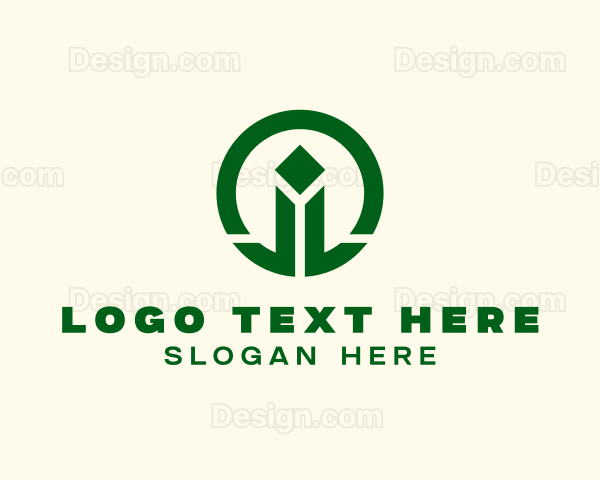 Simple Generic Pillar Logo