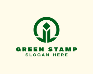 Simple Generic Pillar  logo design