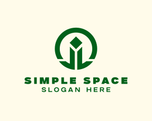 Simple Generic Pillar  logo design