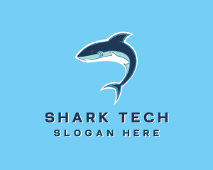 Scary Shark Gaming logo design