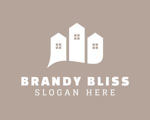 Quirky Subdivision Homes Logo