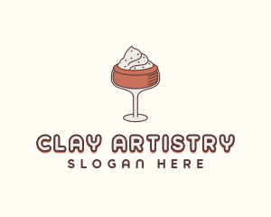 Sweet Dessert Mousse logo design