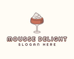 Sweet Dessert Mousse logo design