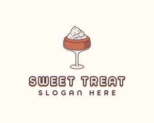 Sweet Dessert Mousse logo design