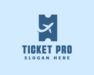 Plane Airline Ticket logo