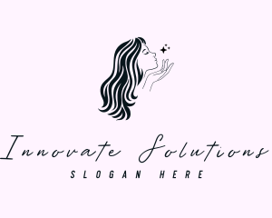Beauty Woman Skincare Logo