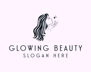 Beauty Woman Skincare logo design