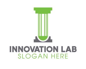 Science Lab Pillar logo design