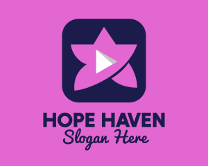 Pink Video App  logo