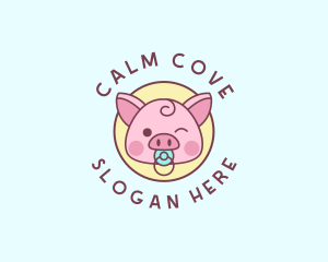 Baby Pig Pacifier logo