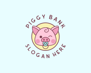 Baby Pig Pacifier logo