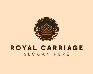 Royal Crown Badge logo design