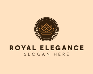 Royal Crown Badge logo design