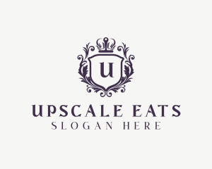 Upscale Royal Boutique logo design