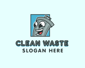 Recycling Trash Can logo