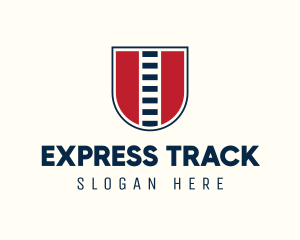 Railway Strip Track logo design