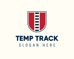 Railway Strip Track logo design