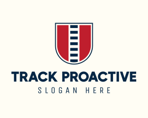 Railway Strip Track logo design