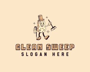 Sponge Cleaning Foam logo design