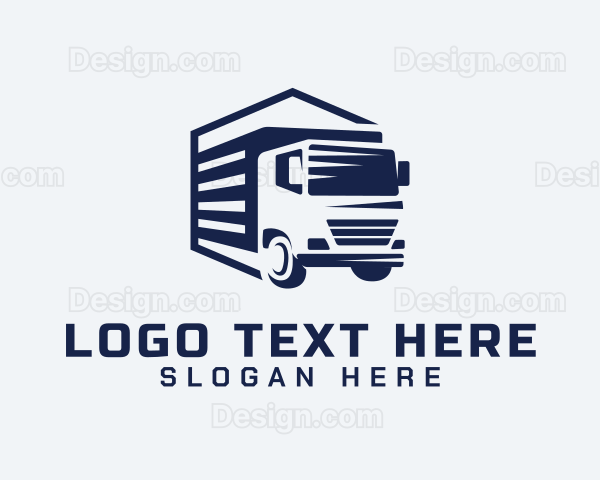 Logistics Transport Tuck Logo