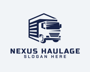 Logistics Transport Tuck logo design