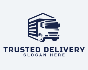 Logistics Transport Tuck logo design