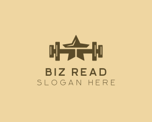 Star Barbell Fitness Gym logo design