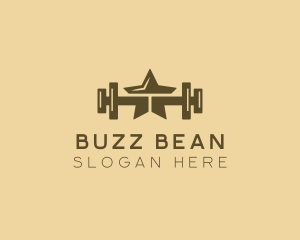 Star Barbell Fitness Gym logo design