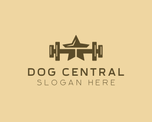 Star Barbell Fitness Gym logo design