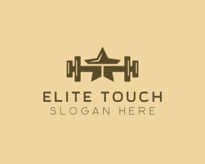 Star Barbell Fitness Gym logo design