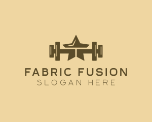 Star Barbell Fitness Gym logo design