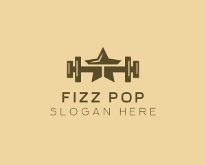 Star Barbell Fitness Gym logo design