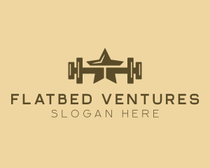 Star Barbell Fitness Gym logo design