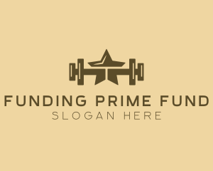 Star Barbell Fitness Gym logo design