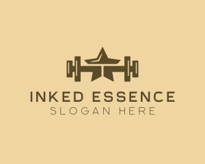 Star Barbell Fitness Gym logo design