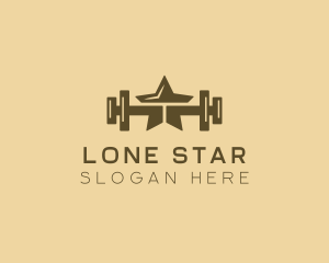 Star Barbell Fitness Gym logo design