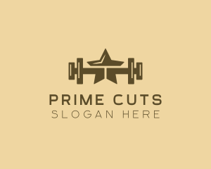 Star Barbell Fitness Gym logo design