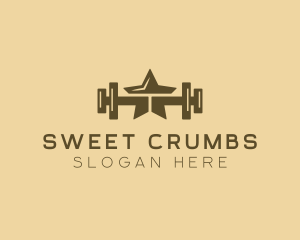 Star Barbell Fitness Gym logo design