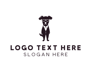 Pet Dog Grooming logo