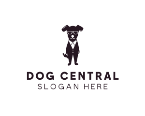 Pet Dog Grooming logo design