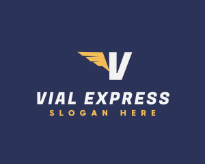 Express Shipping Logistics logo design