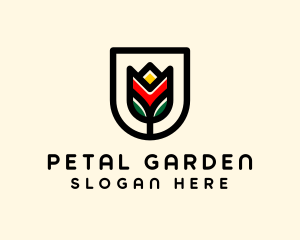 Tulip Flower Company  logo design