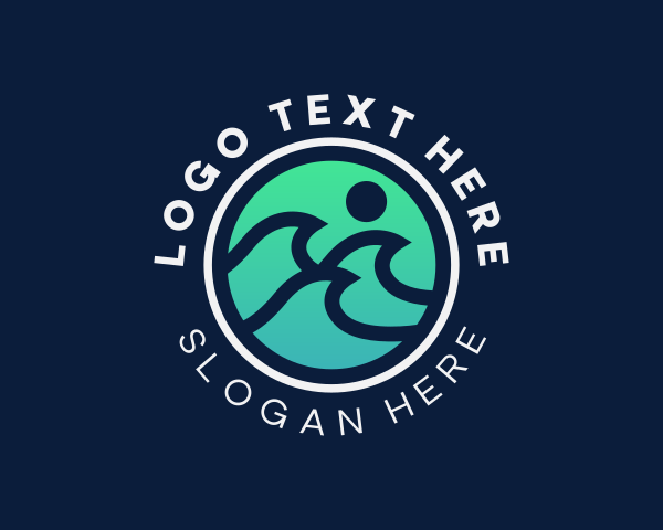 Ocean logo example 4