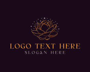 Luxury Lotus Flower Logo